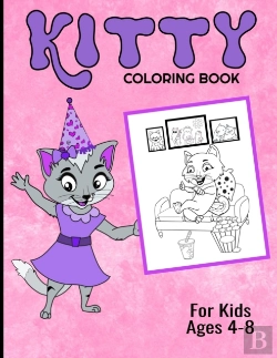 Bertrand.pt - Kitty Coloring Book For Kids Ages 4-8