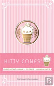 Kitty Cones Ruled Pocket Journal