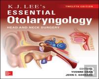 Kj Lee'S Essential Otolaryngology