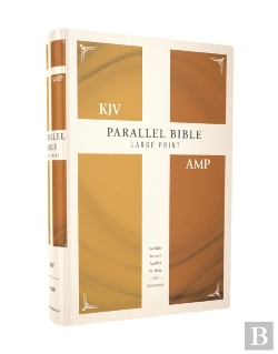 Bertrand.pt - Kjv, Amplified, Parallel Bible, Large Print, Hardcover, Red Letter