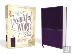 Bertrand.pt - Kjv, Beautiful Word Bible, Large Print, Imitation Leather, Purple, Red Letter Edition