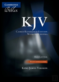 Bertrand.pt - Kjv Cameo Reference Bible With Apocrypha, Black Calfskin Leather, Red-Letter Text, Kj455:Xra Black Calfskin Leather