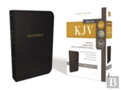 Bertrand.pt - Kjv, Deluxe Reference Bible, Compact, Large Print, Imitation Leather, Black, Red Letter Edition