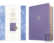 Kjv Every Woman'S Bible, Filament Enabled (Leatherlike, Periwinkle Purple, Indexed, Red Letter)