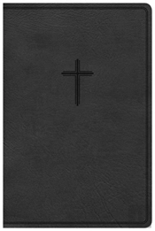 Kjv Everyday Study Bible, Black Leathertouch