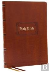 Kjv Holy Bible: Giant Print Thinline Bible, Tan Leathersoft, Red Letter, Comfort Print (Thumb Indexed): King James Version (Vintage Series)