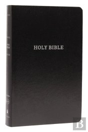 Kjv Holy Bible: Gift And Award, Black Leather-Look, Red Letter, Comfort Print: King James Version
