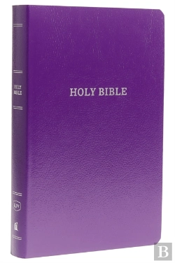 Bertrand.pt - Kjv Holy Bible: Gift And Award, Purple Leather-Look, Red Letter, Comfort Print: King James Version