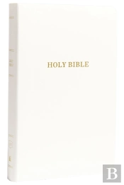Kjv Holy Bible: Gift And Award, White Leather-Look, Red Letter, Comfort Print: King James Version