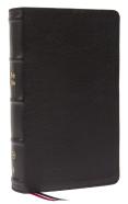 Kjv Holy Bible: Large Print Single-Column With 43,000 End-Of-Verse Cross References, Black Genuine Leather, Personal Size, Red Letter, (Thumb Indexed): King James Version