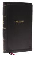Kjv Holy Bible: Large Print Single-Column With 43,000 End-Of-Verse Cross References, Black Leathersoft, Personal Size, Red Letter, Comfort Print: King James Version