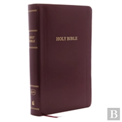 Bertrand.pt - Kjv Holy Bible: Personal Size Giant Print With 43,000 Cross References, Burgundy Leather-Look, Red Letter, Comfort Print: King James Version