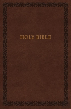 Bertrand.pt - Kjv, Holy Bible, Soft Touch Edition, Imitation Leather, Brown, Comfort Print