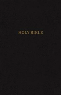 Bertrand.pt - Kjv Holy Bible: Thinline With Cross References, Black Bonded Leather, Red Letter, Comfort Print (Thumb Indexed): King James Version