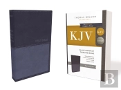 Kjv Holy Bible: Value Compact Thinline, Blue Leathersoft, Red Letter, Comfort Print: King James Version