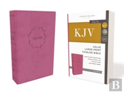 Bertrand.pt - Kjv Holy Bible: Value Large Print Thinline, Pink Leathersoft, Red Letter, Comfort Print: King James Version