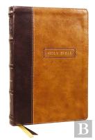 Kjv Holy Bible With Apocrypha And 73,000 Center-Column Cross References, Brown Leathersoft, Red Letter, Comfort Print: King James Version