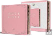 Kjv Large Format Giant Print Pink Leathersoft With Index