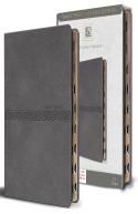 Kjv Medium Format Large Print Gray Leathersoft With Index