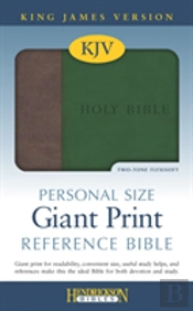 Kjv Personal Size Giant Print Reference Bible