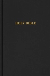 Kjv Study Bible, Personal Size Edition, Black Cloth Over Board