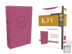 Bertrand.pt - Kjv, Thinline Bible, Leathersoft, Pink, Red Letter Edition, Comfort Print