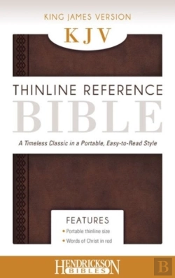Bertrand.pt - Kjv Thinline Reference Bible Chestnut Brown