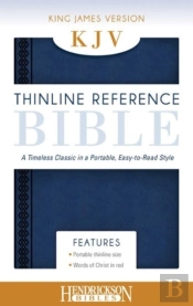 Kjv Thinline Reference Bible Midnight Blue