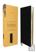 Kjv, Thompson Chain-Reference Bible, European Bonded Leather, Black, Red Letter, Comfort Print
