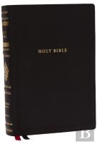Kjv, Wide-Margin Reference Bible, Sovereign Collection, Genuine Leather, Black, Red Letter, Comfort Print