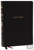 Kjv, Wide-Margin Reference Bible, Sovereign Collection, Leathersoft, Black, Red Letter, Comfort Print