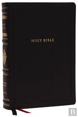 Bertrand.pt - Kjv, Wide-Margin Reference Bible, Sovereign Collection, Leathersoft, Black, Red Letter, Comfort Print