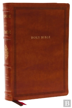 Bertrand.pt - Kjv, Wide-Margin Reference Bible, Sovereign Collection, Leathersoft, Brown, Red Letter, Comfort Print