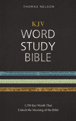 Bertrand.pt - Kjv, Word Study Bible, Hardcover, Red Letter