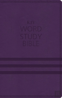 Bertrand.pt - Kjv, Word Study Bible, Imitation Leather, Purple, Red Letter Edition