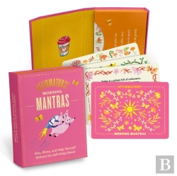 Bertrand.pt - Knock Knock Affirmators! Mantras (Morning) Card Deck, 40 Cards