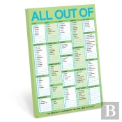Knock Knock All Out Of Pad With Magnet (Pastel Edition)