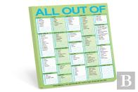 Knock Knock All Out Of Pad With Magnet (Pastel Edition)