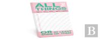 Knock Knock All The Things Make-A-List Pads