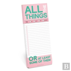 Bertrand.pt - Knock Knock All The Things Make-A-List Pads