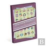 Knock Knock Baby Shower Bingo, 12 Reusable Cards For Wfh Calls