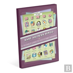 Bertrand.pt - Knock Knock Baby Shower Bingo, 12 Reusable Cards For Wfh Calls