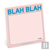 Knock Knock Blah Blah Sticky Note (Pastel Edition)