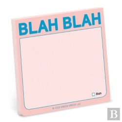 Bertrand.pt - Knock Knock Blah Blah Sticky Note (Pastel Edition)