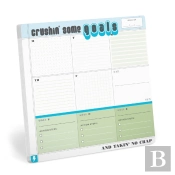 Knock Knock Crush Some Goals Square Mousepad