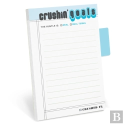 Bertrand.pt - Knock Knock Crushinâ€™ Goals Sticky Note With Tabs Pad