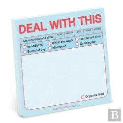 Bertrand.pt - Knock Knock Deal With This Sticky Note (Pastel Edition)