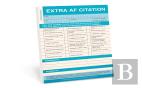 Knock Knock Extra Af Sticky Citation Pad