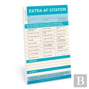 Knock Knock Extra Af Sticky Citation Pad