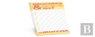 Knock Knock Groceries And Shit Make-A-List Pads